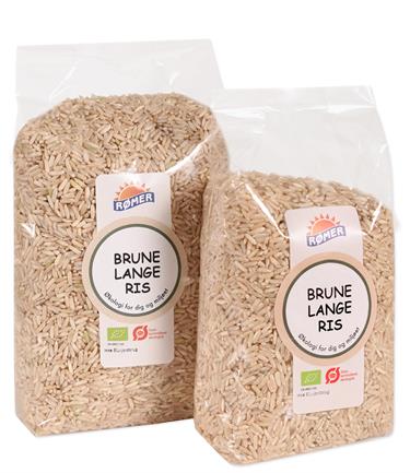 Ris, Lange Brune, Økologisk